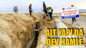 ALT YAPI DA DEV HAMLE