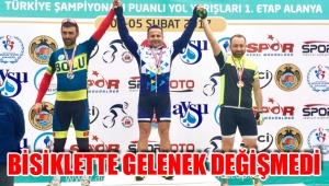 BİSİKLETTE GELENEK DEĞİŞMEDİ