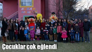 Çocuklar çok eğlendi
