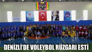 DENİZLİ’DE VOLEYBOL RÜZGARI ESTİ