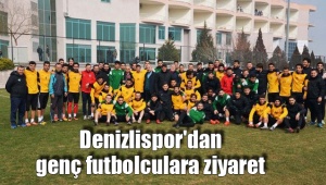 Denizlispor'dan genç futbolculara ziyaret