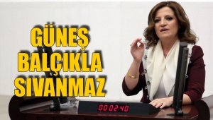 Güneş balçıkla sıvanmaz