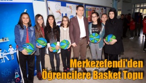 Merkezefendi'den Öğrencilere Basket Topu