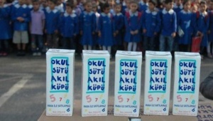 Öğrencilere 290 milyon kutu süt dağıtılacak