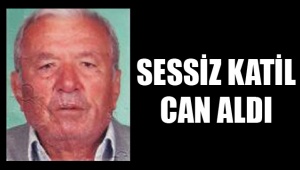 Sessiz katil can aldı