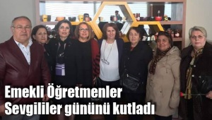 Sevgililer gününü kutladılar