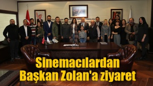 Sinemacılardan Başkan Zolan'a ziyaret