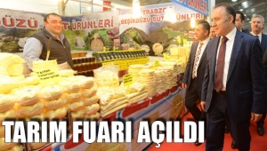 TARIM FUARI AÇILDI