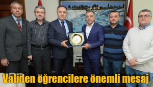 Validen öğrencilere önemli mesaj