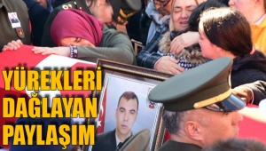 Yürekleri dağlayan paylaşım