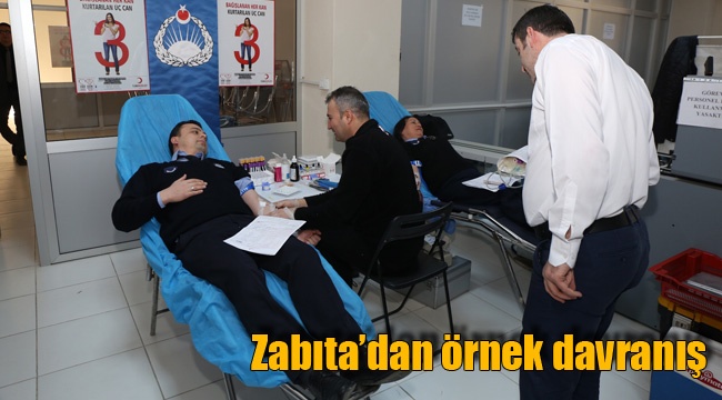 Zabıta’dan örnek davranış