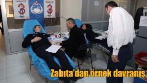 Zabıta’dan örnek davranış