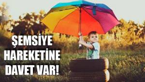 1 şemsiye aç, binlerce çocuk aile bulsun
