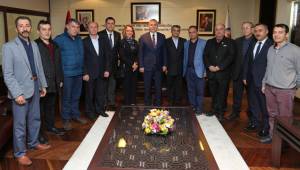 Acıpayam Dernekler Birliğinden Başkan Zolan’a ziyaret