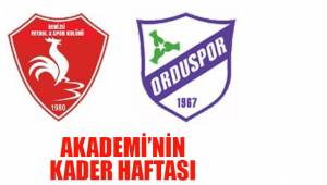 AKADEMİ’NİN KADER HAFTASI