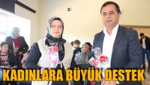 AKCAN’DAN KADINLARA BÜYÜK DESTEK