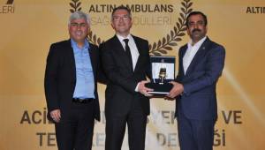 Altın Ambulans ödülü Denizli’nin oldu