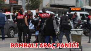 Bombalı araç paniği