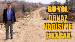 BU YOL ORNAZ VADİSİ’NE ÇIKACAK