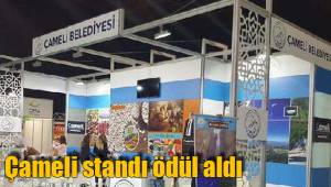 Çameli standı ödül aldı