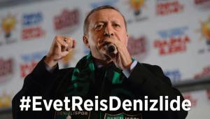 DENİZLİ’DE ERDOĞAN RÜZGARI ESTİ