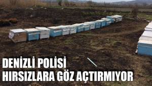 DENİZLİ POLİSİ HIRSIZLARA GÖZ AÇTIRMIYOR