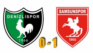 DENİZLİSPOR’A MAĞLUBİYET ŞOKU