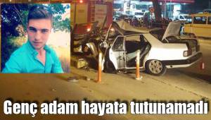 Genç adam hayata tutunamadı