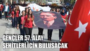 GENÇLER 57. ALAY ŞEHİTLERİ İÇİN BULUŞACAK