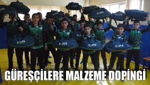 GÜREŞÇİLERE MALZEME DOPİNGİ