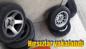 Hırsızlar yakalandı