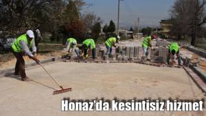 Honaz’da kesintisiz hizmet