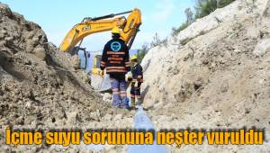 İçme suyu sorununa neşter vuruldu
