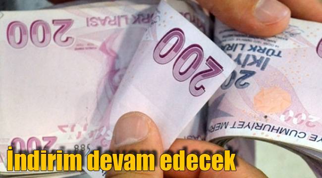İndirim devam edecek