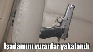 İşadamını vuranlar yakalandı
