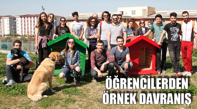 ÖĞRENCİLERDEN ÖRNEK DAVRANIŞ