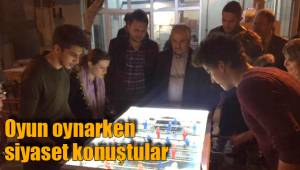 Oyun ve siyaset iç içe