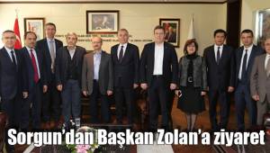 Sorgun’dan Başkan Zolan’a ziyaret