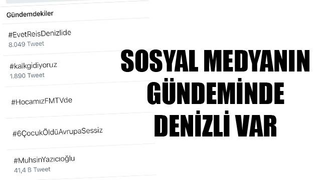 Sosyal medyanın gündemi olduk
