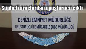 Şüpheli araçlardan uyuşturucu çıktı