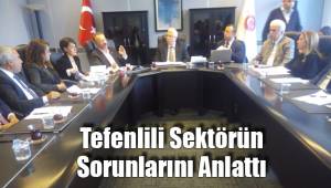 Tefenlili Kuruyemiş Sektörünün Sorunlarını Anlattı