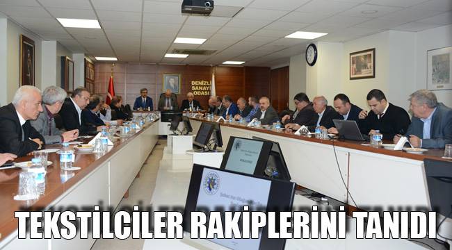 Tekstilciler rakiplerini tanıdı