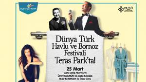 Ünlüler Teras Park’ta bornoz giyecek