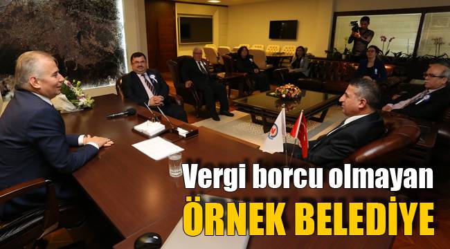 Vergi borcu olmayan örnek belediye