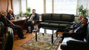 VERGİ DAİRESİ BAŞKAN VEKİLİ DSO’YU ZİYARET ETTİ