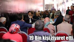 19 Bin kişi ziyaret etti