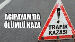 ACIPAYAM'DA ÖLÜMLÜ KAZA