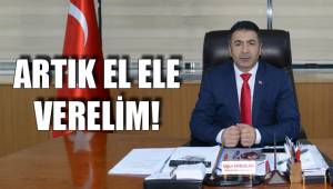ARTIK EL ELE VERELİM!