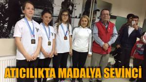 ATICILIKTA MADALYA SEVİNCİ
