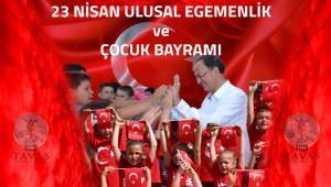 BARIŞIN VE KARDEŞLİĞİN BAYRAMI 23 NİSAN KUTLU OLSUN